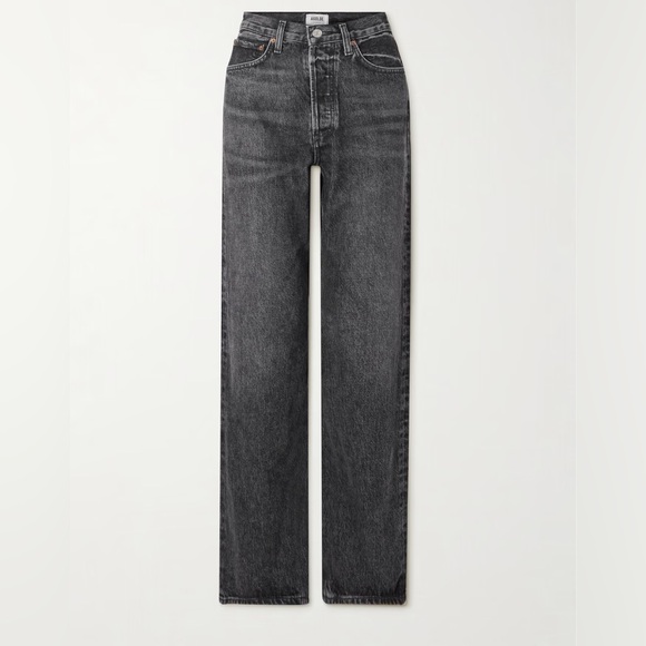 Agolde Denim - AGOLDE Kelly mid-rise straight-leg organic jeans size 25